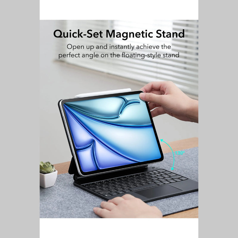 ESR Rebound Magnetic Keyboard Case (M4-M2 Air 11"/ M2 Pro 11"/ Air 4/ Air 5)