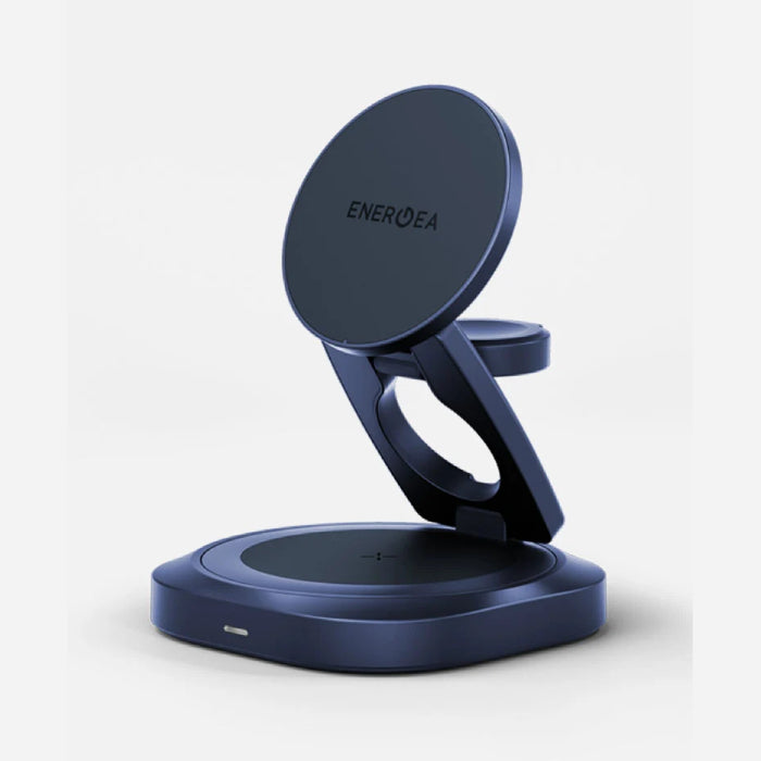 Energea Alumag Gyro Qi2 3 in 1 Foldable Wireless Charger