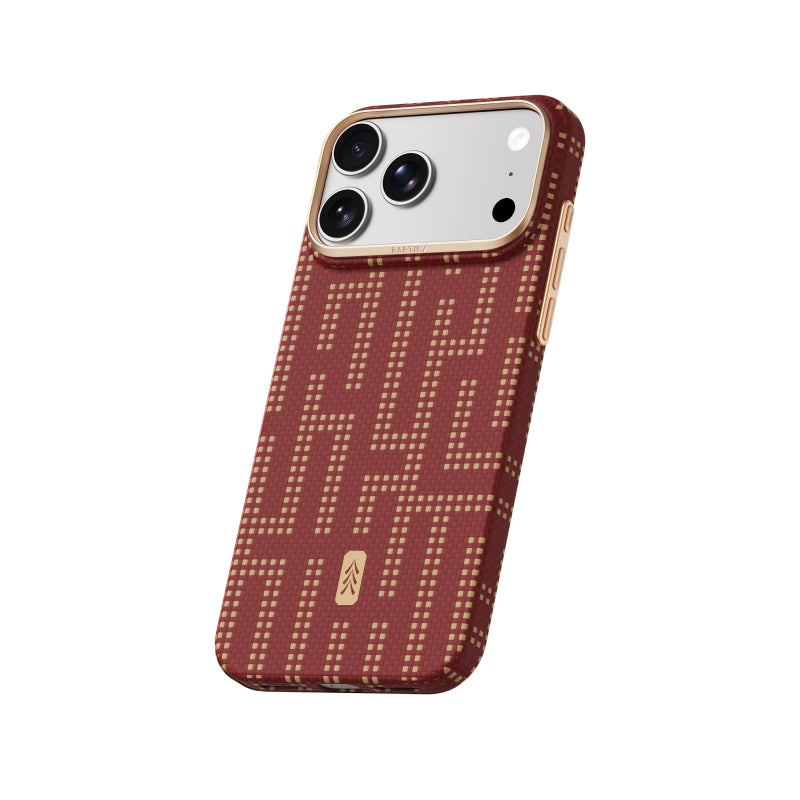 Raptic Aramid Fiber Skin-Origin Magsafe Case for iPhone 18 Series