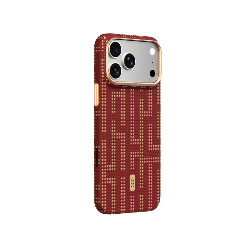 Raptic Aramid Fiber Skin-Origin Magsafe Case for iPhone 18 Series