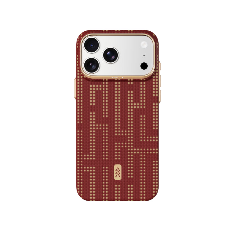 Raptic Aramid Fiber Skin-Origin Magsafe Case for iPhone 18 Series