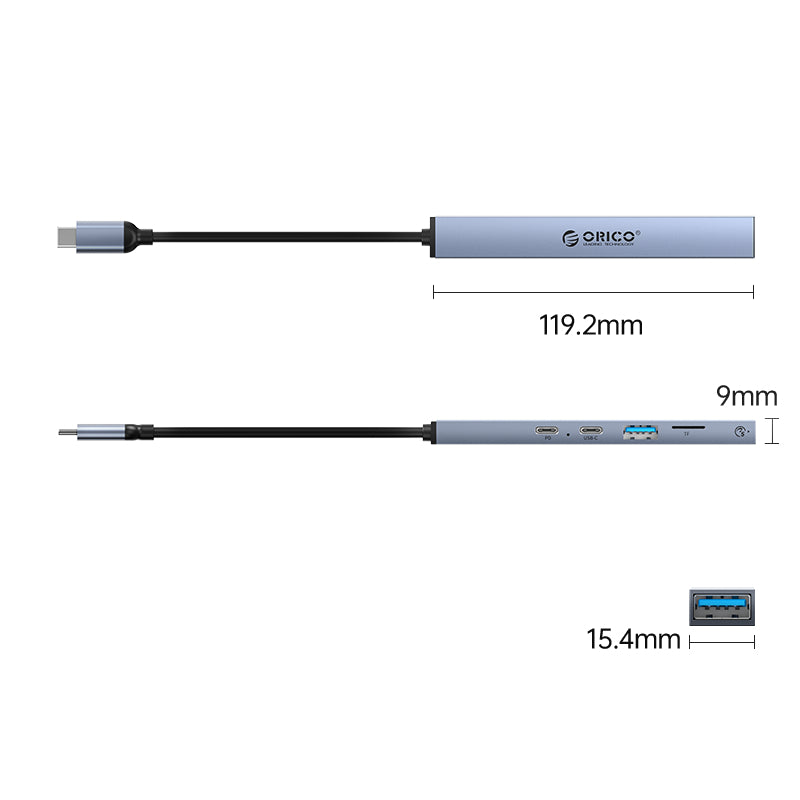 Orico 5-port USB C Hub