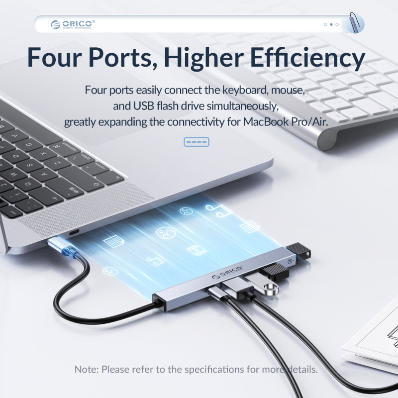 Orico 5-port USB C Hub