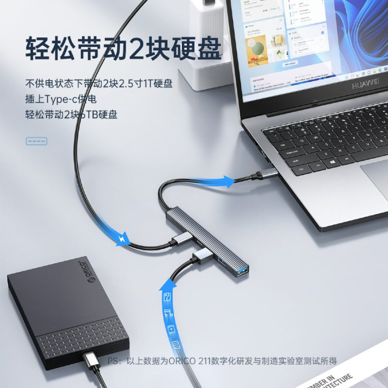 Orico 4-port USB C Hub