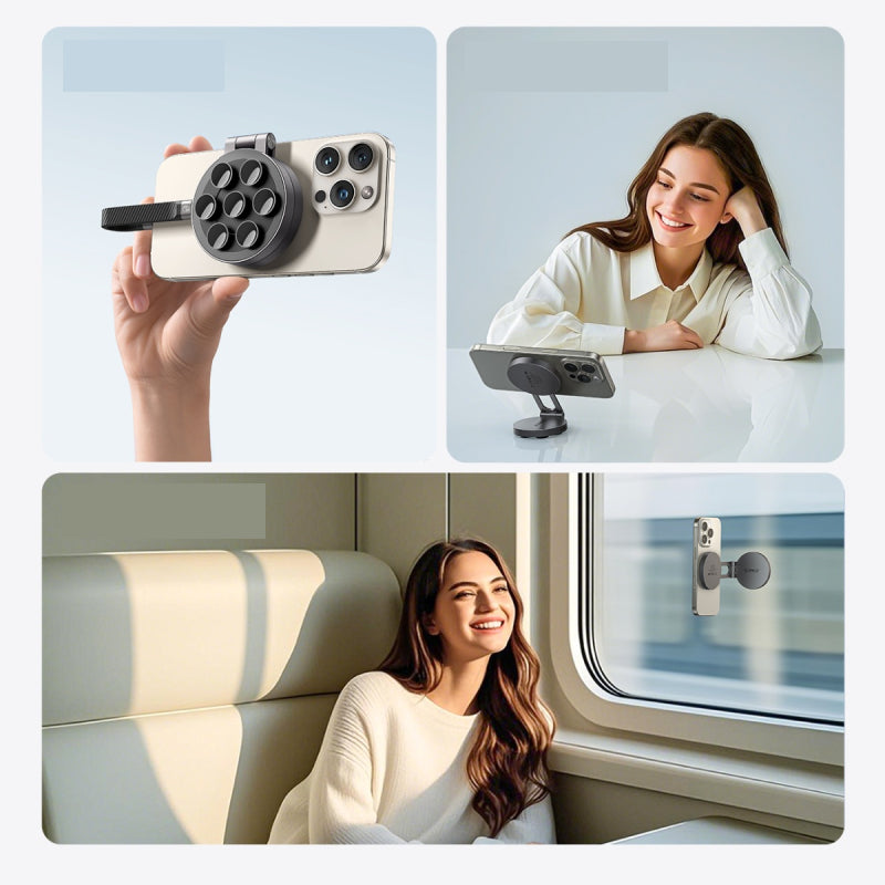 Orico SC20Pro Suption-Cup Portable SSD with Magnetic Adjustable Phone Holder