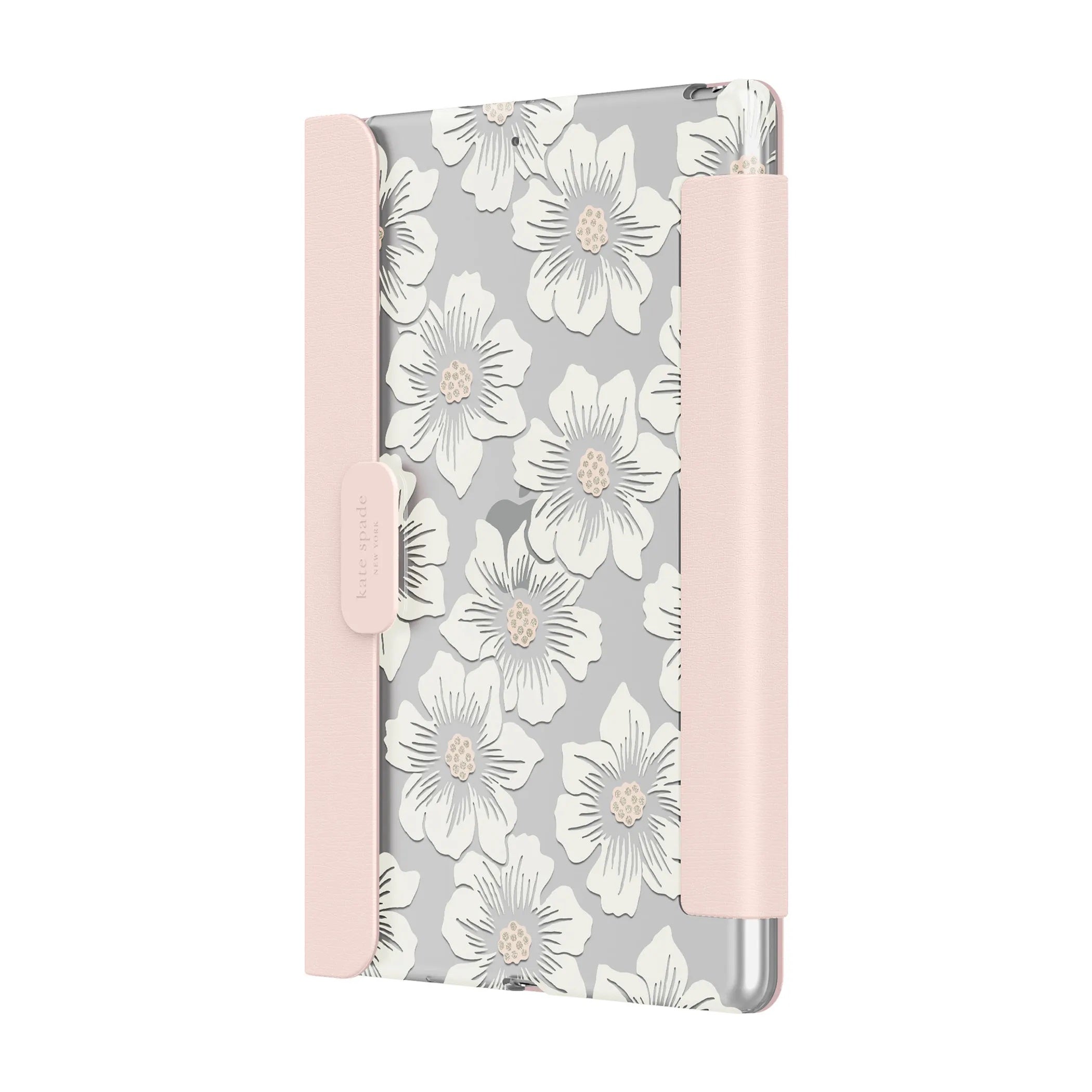 Kate Spade New York Protective Folio Case for iPad Mini 6th Gen(Hollyhock Floral)