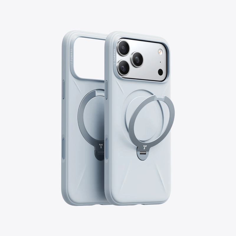 Torras OStand Q3 Silicone Series Case for iPhone 18 Series