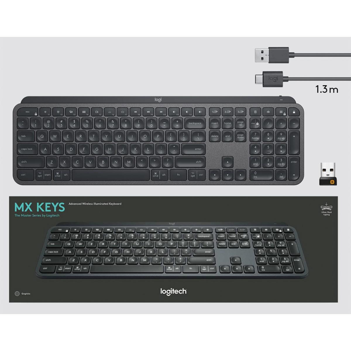 Logitech MX Keys For Mac (Black)