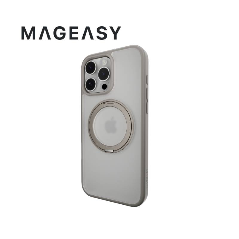 MagEasy MagStand 360 M Rotating Ring Protective Case for iPhone 16 Series