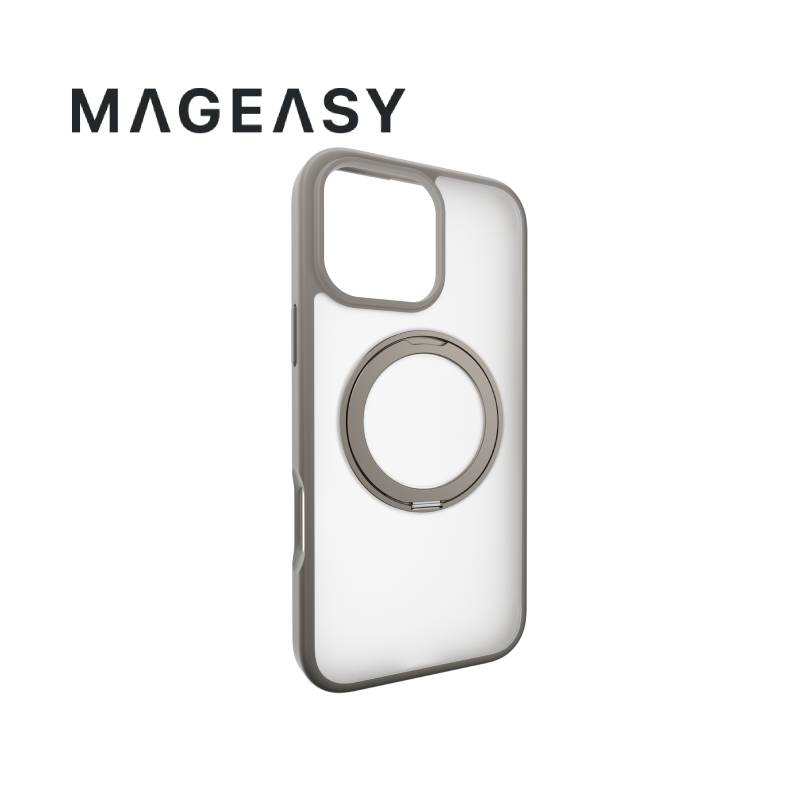 MagEasy MagStand 360 M Rotating Ring Protective Case for iPhone 16 Series