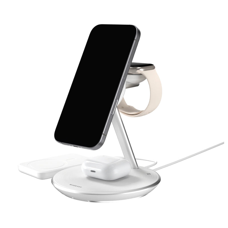 MagEasy Power Station 5-in-1 Magnetic Wireless Charging Stand with Qi2 15W