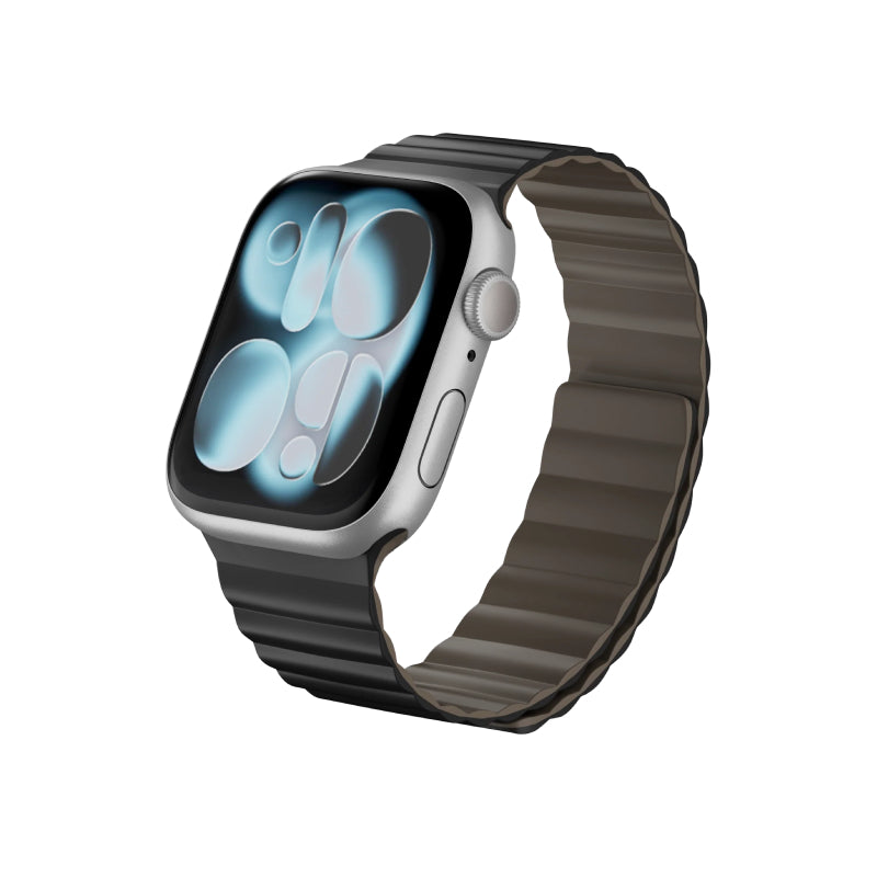 MagEasy Skin Duo Reversible Silicone Magnetic Watch Band for Apple Watch
