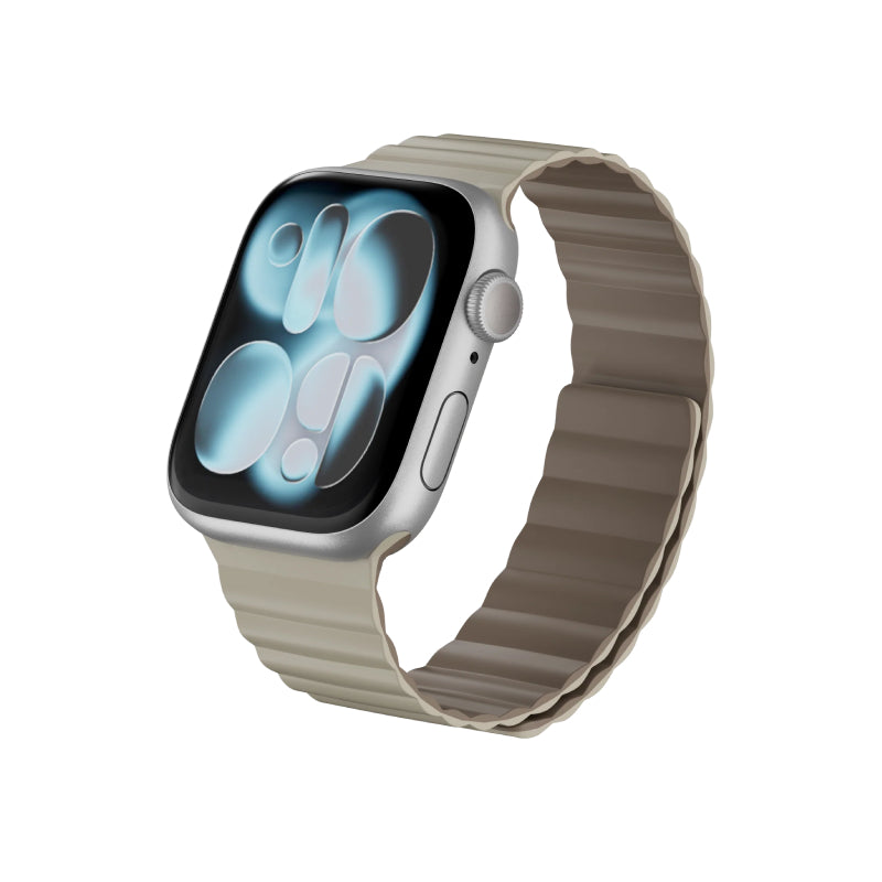 MagEasy Skin Duo Reversible Silicone Magnetic Watch Band for Apple Watch