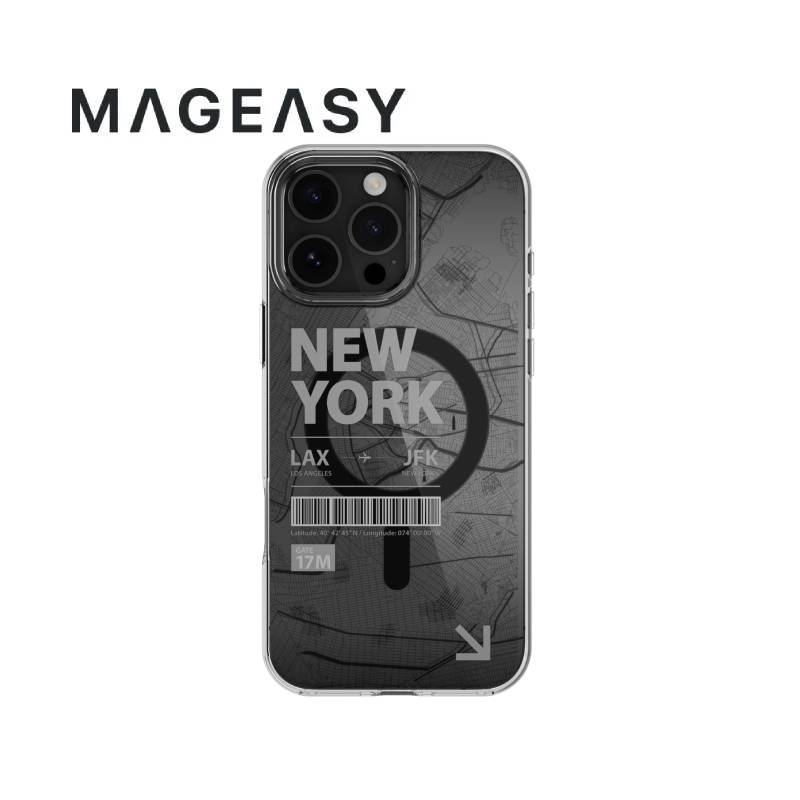 MagEasy Urban M 3D Patterned Shockproof Case for iPhone 16 Series