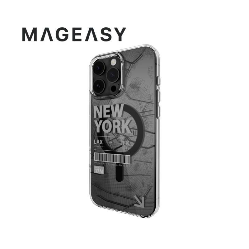 MagEasy Urban M 3D Patterned Shockproof Case for iPhone 16 Series