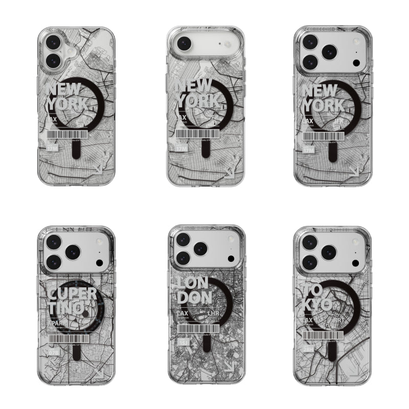 MagEasy Urban M 3D Patterned Shockproof Case for iPhone 17 Series