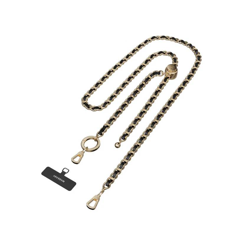 MagEasy Leather Chain Strap - Classic + Strap Card
