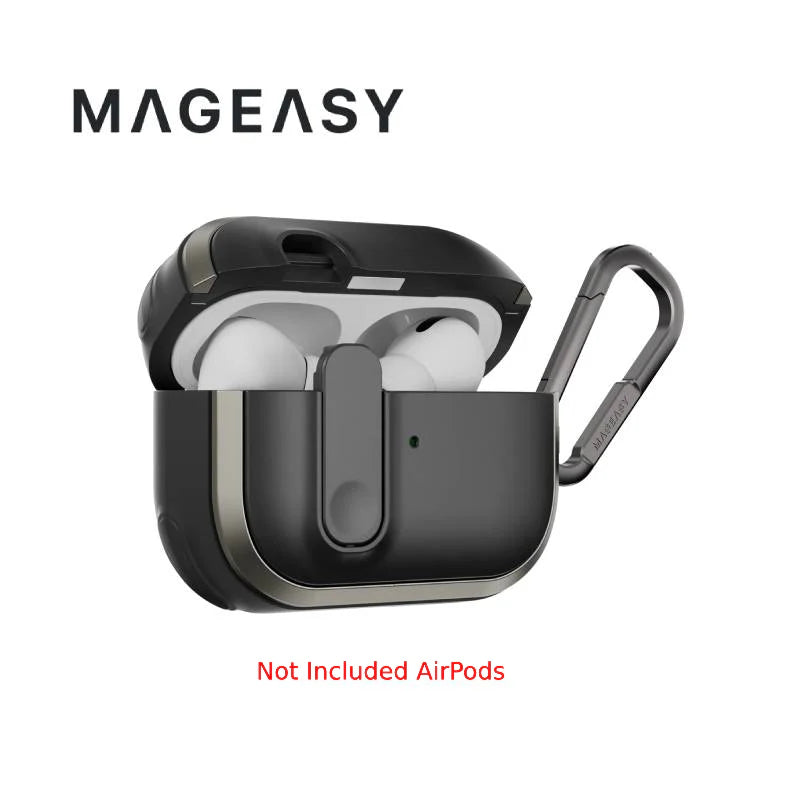 MagEasy Odyssey Magnetic Closure AirPods Protective Case for AirPods Pro/AirPods Pro 2 - XtraSure | Apple Authorized Reseller in Myanmar