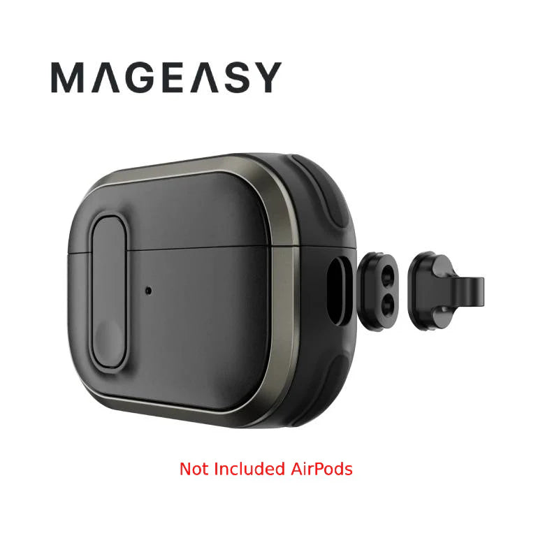 MagEasy Odyssey Magnetic Closure AirPods Protective Case for AirPods Pro/AirPods Pro 2 - XtraSure | Apple Authorized Reseller in Myanmar