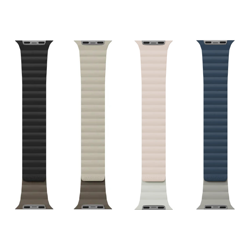 MagEasy Skin Duo Reversible Silicone Magnetic Watch Band for Apple Watch