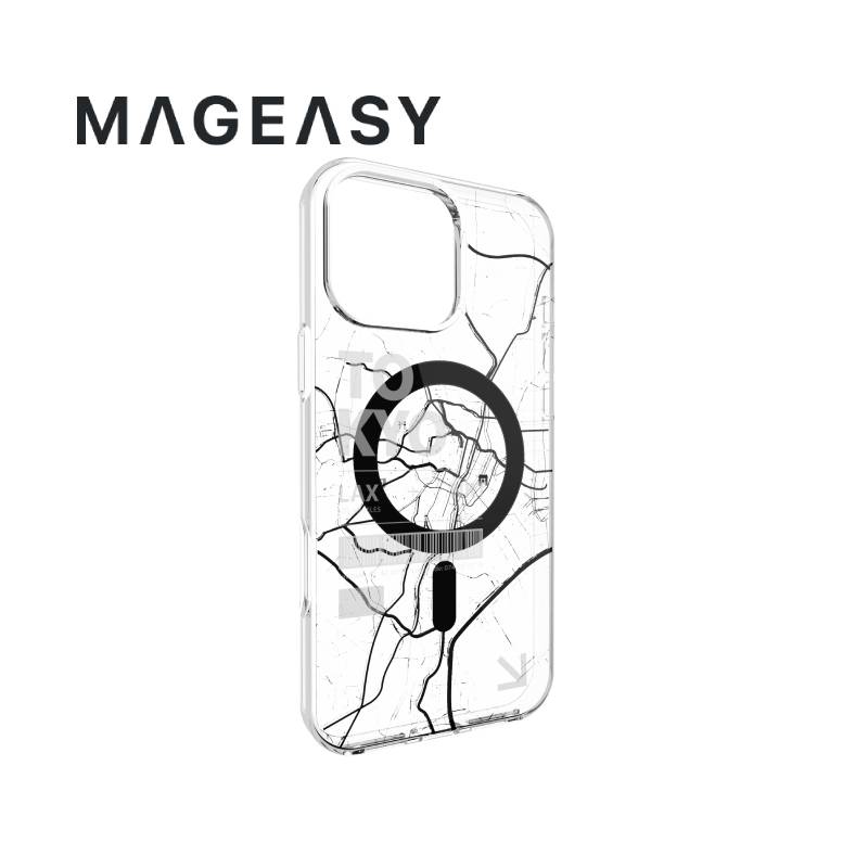 MagEasy Urban M 3D Patterned Shockproof Case for iPhone 16 Series