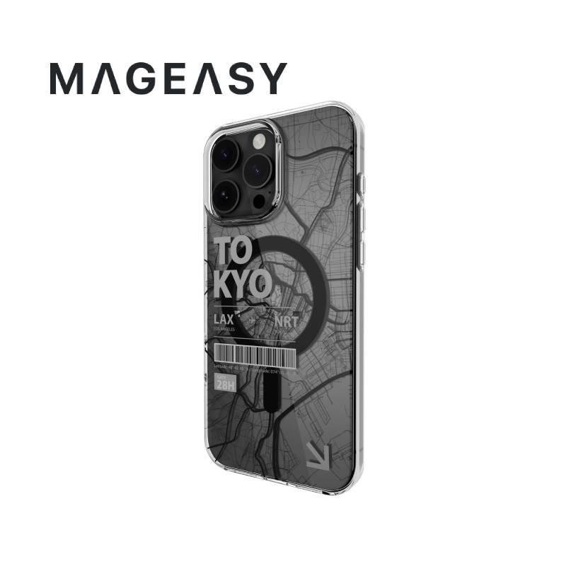 MagEasy Urban M 3D Patterned Shockproof Case for iPhone 16 Series