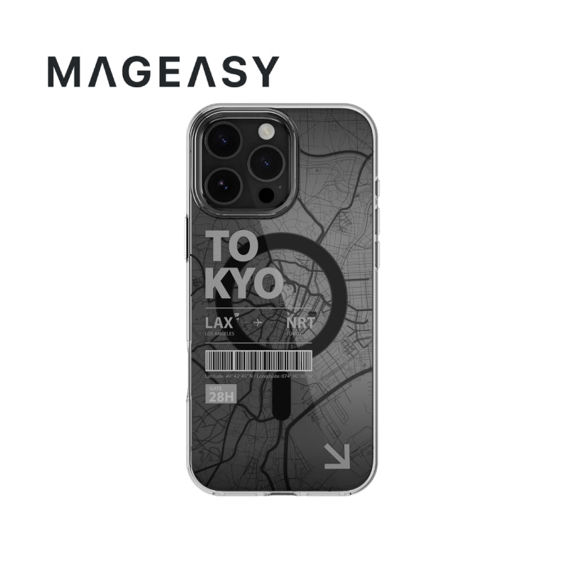 MagEasy Urban M 3D Patterned Shockproof Case for iPhone 16 Series