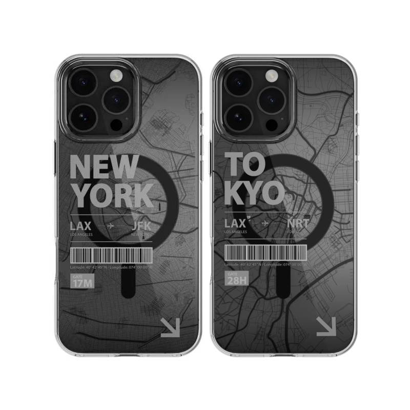 MagEasy Urban M 3D Patterned Shockproof Case for iPhone 16 Series