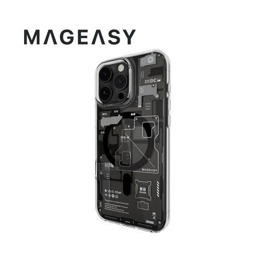 MagEasy X Ray M 3D Patterned Shockproof Case for iPhone 16 Series