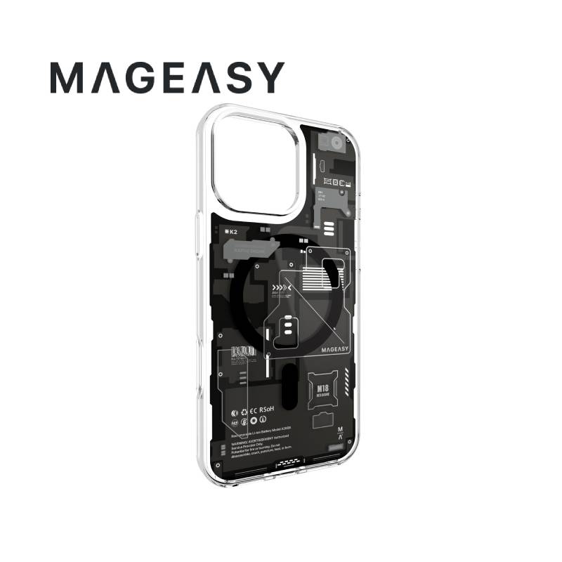MagEasy X Ray M 3D Patterned Shockproof Case for iPhone 16 Series