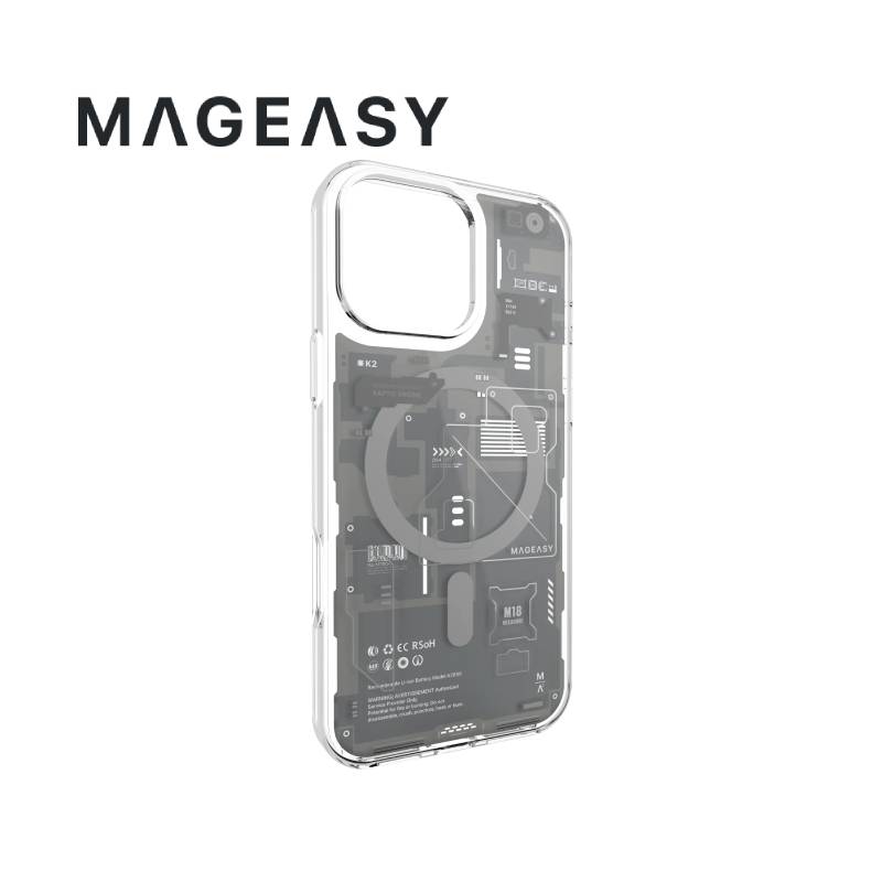 MagEasy X Ray M 3D Patterned Shockproof Case for iPhone 16 Series
