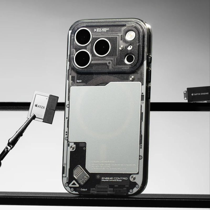 Wakcas Black See-Through Matte MagSafe Case for iPhone 18 Series
