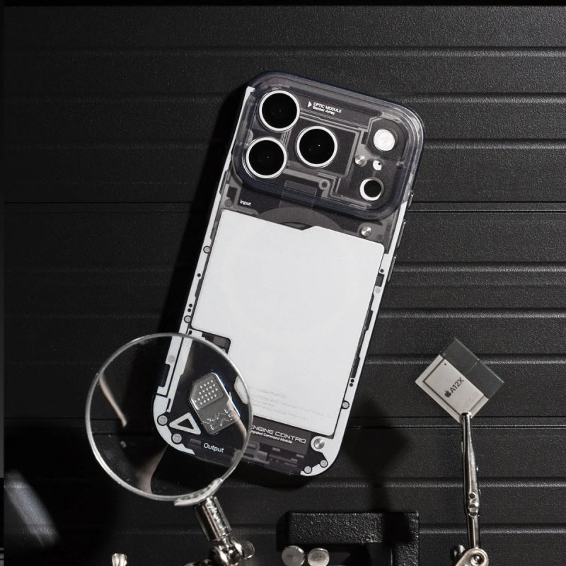 Wakcas Black See-Through Matte MagSafe Case for iPhone 18 Series