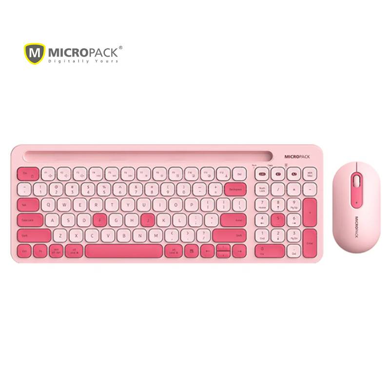 Micropack Wireless Keyboard & Mouse Combo (KM238WPM/KM238WCR)