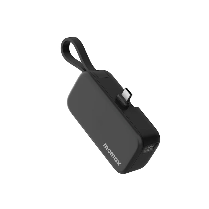 Momax 1-Power Mini 5000mAh Bulit-in USB-C Battery Pack