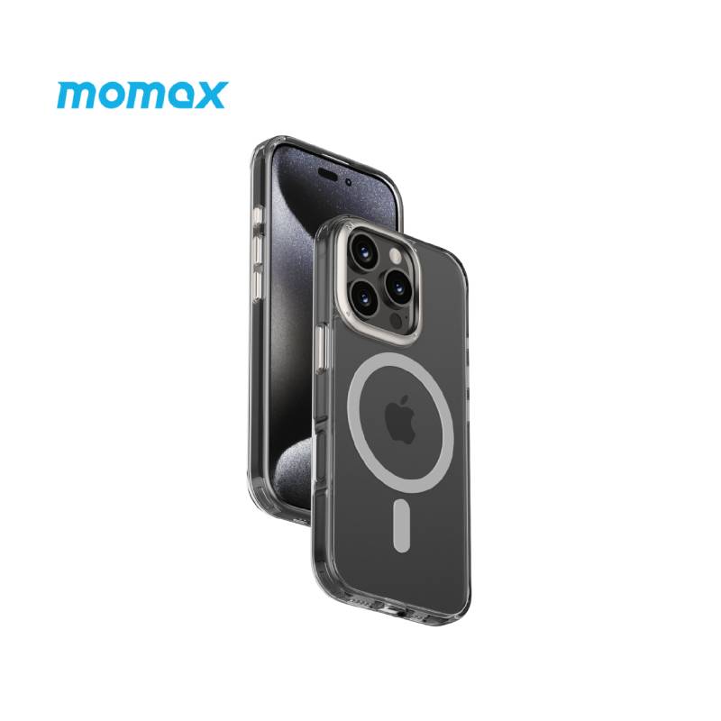 Momax CaseFORM Play Magnetic Case for iPhone 16 Series (Transparent)