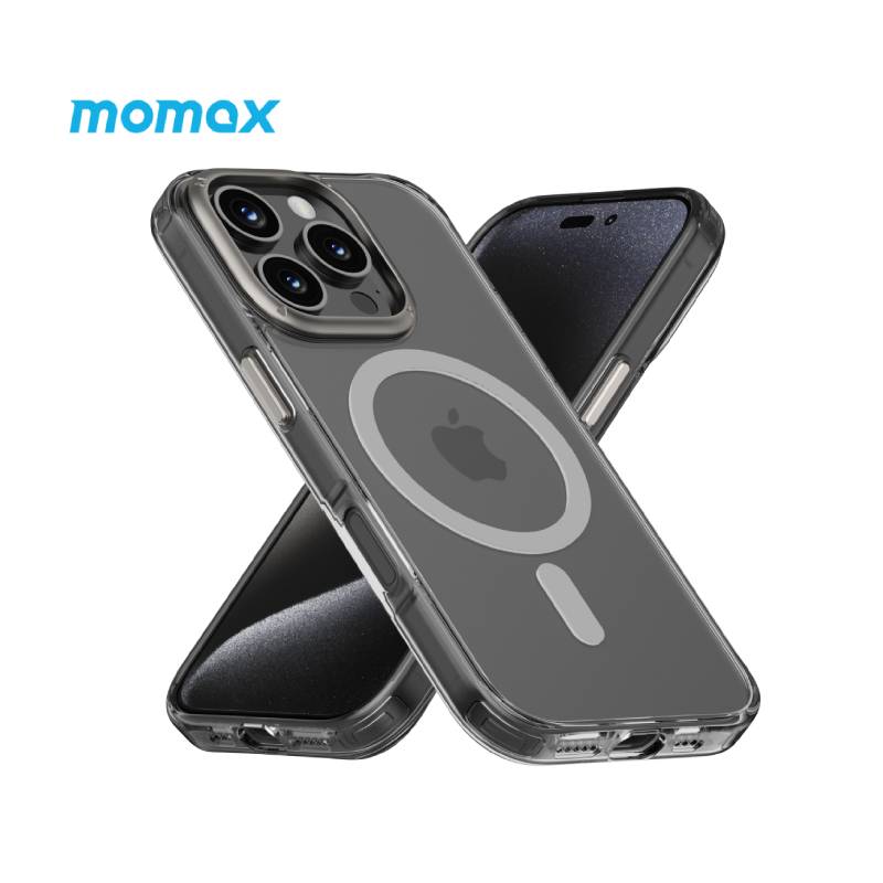 Momax CaseFORM Play Magnetic Case for iPhone 16 Series (Transparent)