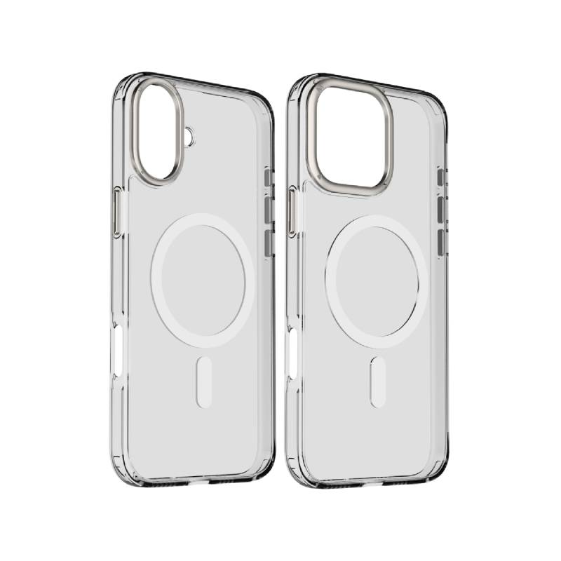 Momax CaseFORM Play Magnetic Case for iPhone 16 Series (Transparent)