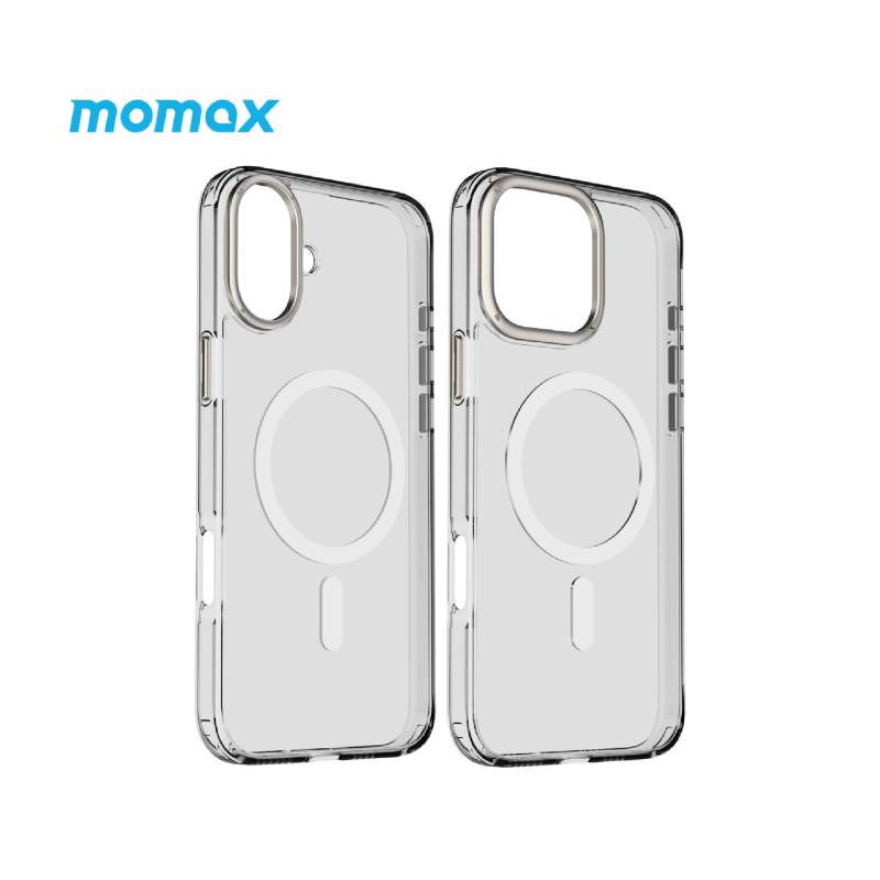 Momax CaseFORM Play Magnetic Case for iPhone 16 Series (Transparent)