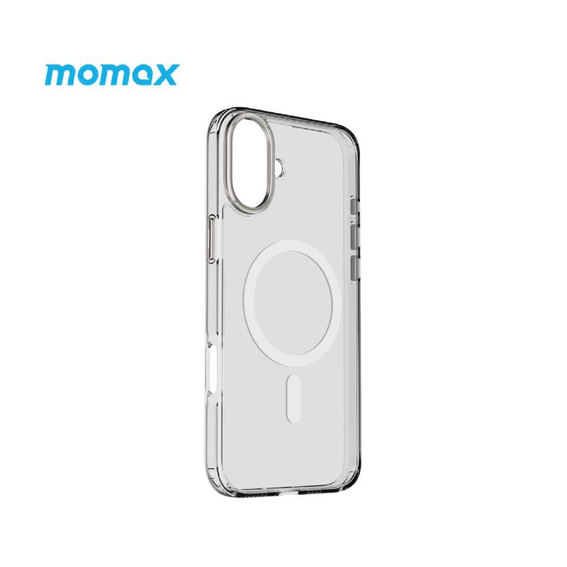 Momax CaseFORM Play Magnetic Case for iPhone 16 Series (Transparent)