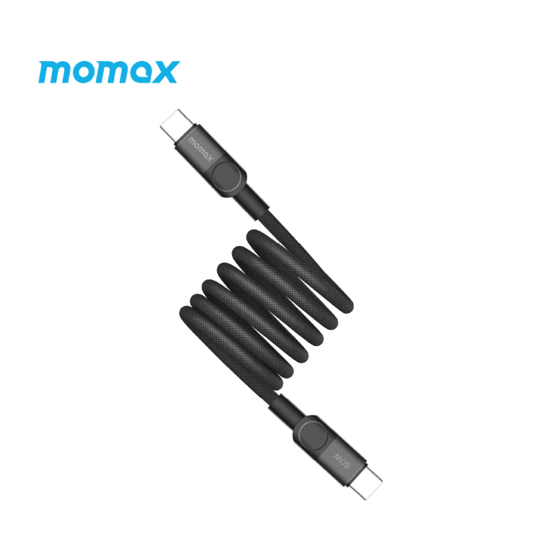 Momax Mag.Link 60W USB-C to USB-C Magnetic Cable-1m - XtraSure | Apple Authorized Reseller in Myanmar
