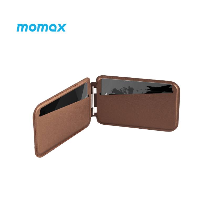 Momax Magnetic Wallet stand with Card Holder