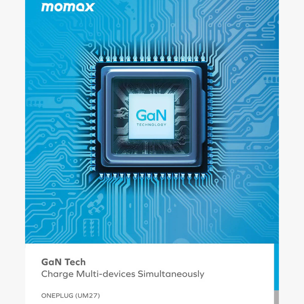 Momax ONEPLUG GaN 140W Triple Output Fast Charger (UM27UKW)