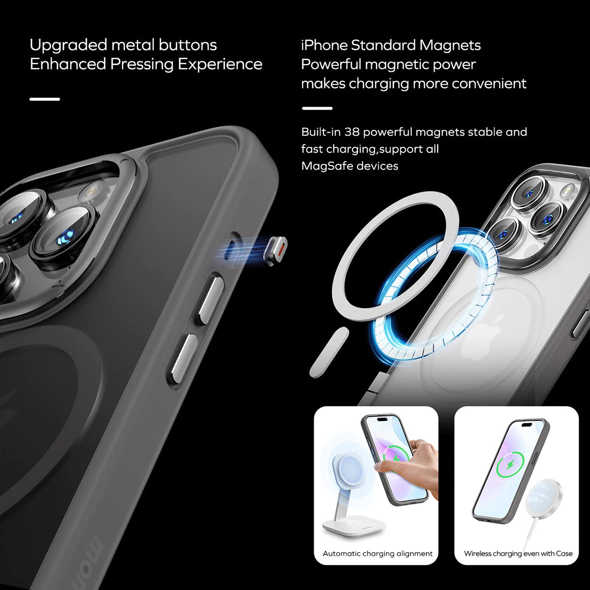 Momax PLAY Magnetic Case for iPhone 15 Series