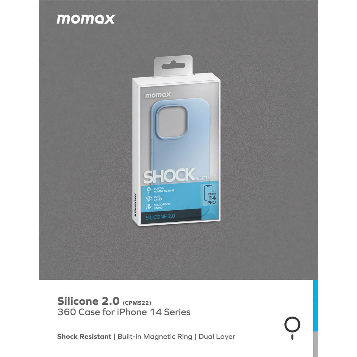 Momax Silicone 2.0 Case for iPhone 14 Series