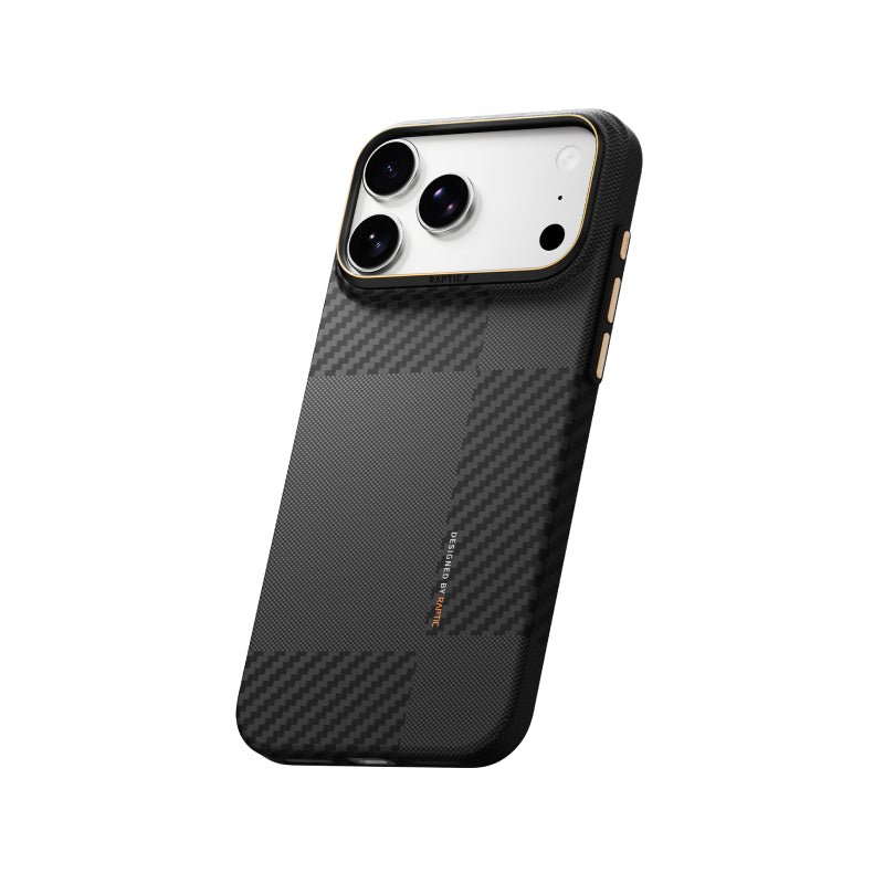 Raptic Aramid Fiber Skin-Origin Magsafe Case for iPhone 18 Series