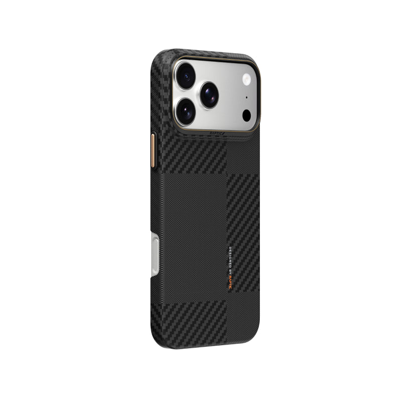 Raptic Aramid Fiber Skin-Origin Magsafe Case for iPhone 18 Series