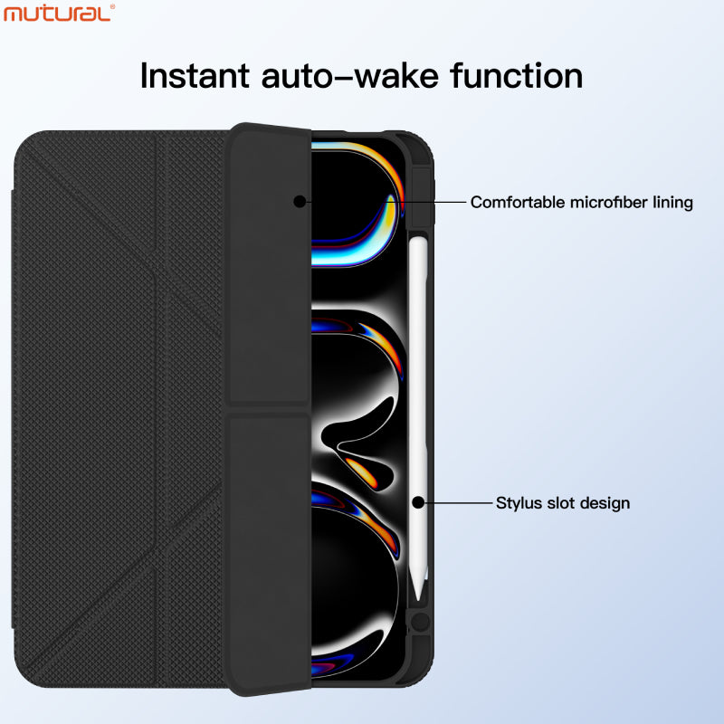 Mutural Diamond Series Folio Case for M3 & M2 Air 11"