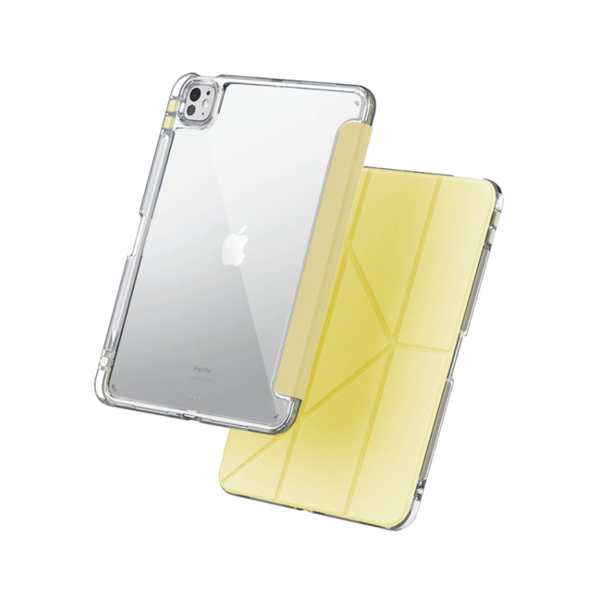 Mutural Clear Pro Folio Case for iPad 11
