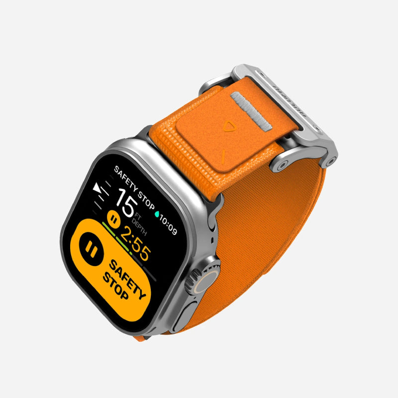 AULUMU A11 band for Apple Watch, Silver buckle (42/44/45/46/49mm)